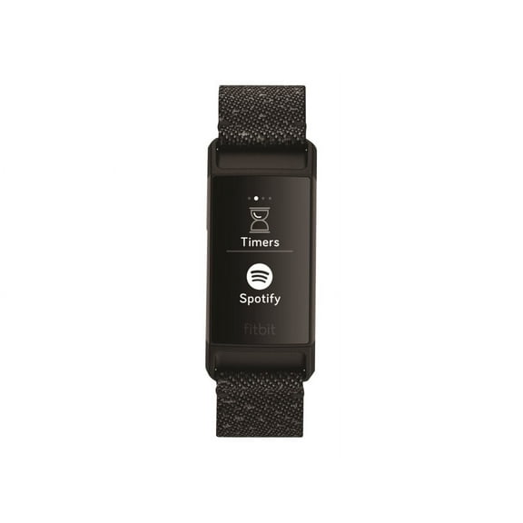 Fitbit Charge 4 Special Edition Activity Tracker (NFC), Granite Reflective/Black