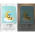 thumbnail image 2 of Caroline's Treasures BB8616CNL Baby Boy Bear Sleeping Ceramic Night Light, 6x4x3", multicolor, 2 of 2