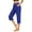 Blue Womens Athletic Pants Clearance, variant on Plus Size Yoga Pants for Women,High Waisted Capris with Pockets,Stretch Fit Quick Dry Athletic Trouser