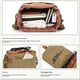 thumbnail image 5 of Lona SLR Cámara Bolsa Mini Solo Bolsas de Mensajero Impermeable Resistente Al Desgaste Hombro Fotografía Mochilas Gris Oscuro, 5 of 5