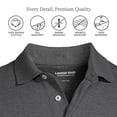 thumbnail image 3 of Lands' End Men's Short Sleeve American-grown Supima Cotton Polo Shirt, 3 of 5