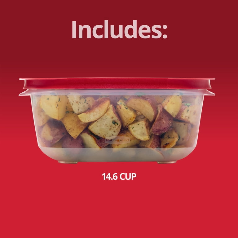 Rubbermaid 14.66-Cup EasyStore Square Container photo 6