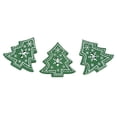 thumbnail image 6 of 50Pcs Christmas Tree Shape Decor Embellishment Wooden Buttons with Two Holes for Sewing Scrapbook Crafting, 6 of 8