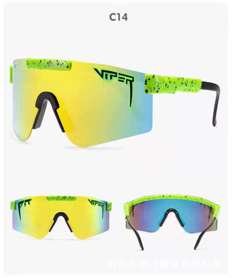 Pit Viper Sunglasses UV400 sunglasses Outdoor Sport Eyeglasses Protect your eyes Suitable for adults Cycling Glasses C10 