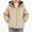 Beige, variant on ITSAME Boys Fleece Lined Hooded Puffer Jacket (2-9) Zip Up Long Sleeve Winter Warm Coat with Pockets Size 4T