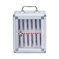 thumbnail image 1 of Gabinete de almacenamiento para teléfonos Strade Fareast Limited Aleación de aluminio Puerta transparente 12 ranuras, 1 of 8