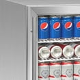 thumbnail image 3 of IceJungle 5.3 Cubic Foot Under Counter Freestanding Beverage Drink Fridge, 3 of 12