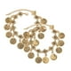 thumbnail image 1 of 2 Piezas Pulsera Elegante Yuyangstore Moda Moneda Borlas Cadena Ajustable Tobillera, 1 of 5