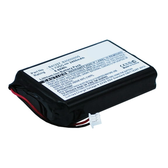 Batteries N Accessories BNA-WB-L1209 Barcode Scanner Battery - Li-Ion, 3.7V, 2400 mAh, Ultra High Capacity Battery - Replacement for Baracoda B25000001 Battery
