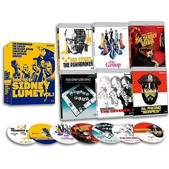 Directed by Sidney Lumet, Volume 1 (1964-1973) (Blu-ray), Imprint, Drama