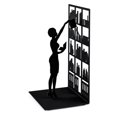 thumbnail image 1 of Balvi - The Library Metal bookend., 1 of 5