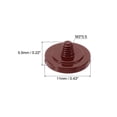 thumbnail image 2 of Camera Shutter Button, 3 Pack Soft Shutter Release Button Camera Button Concave, Dark Red, 2 of 6