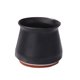 thumbnail image 2 of Protector de patas de silla de silicona, tapa de extremo de mesa duradera antideslizante (marrón negro) Libre de BPA, 2 of 7