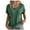 Green-02, variant on Mittory Women's Button Down V Neck T Shirts Short Sleeve Tunic Shirts Basic Tee Casual Knit Tops