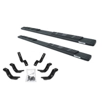 Go Rhino 685451687T 5" OE Xtreme Low Profile Side Steps with Mounting Brackets Kit For Jeep 20-23 Gladiator
