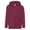 Burgundy, variant on Fruit of the Loom Boys/Girls Hooded Sweatshirt