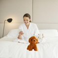 thumbnail image 4 of Simulation Teddy Dog Plush Toy Puppy Doll Children Gift Without Tag 20cm, 4 of 4