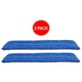 thumbnail image 1 of 2-pack of 18 inch Inch Premium Microfiber Wet Mop Pads for Professional Commercial Microfiber Mops, 1 of 2