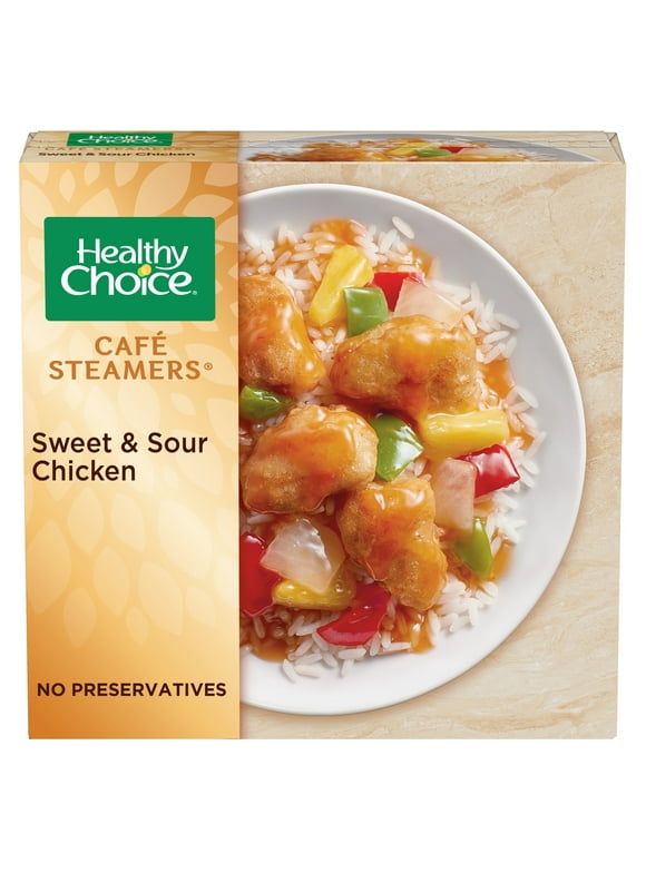 Healthy Choice Caf Steamers Sweet & Sour Chicken Frozen Meal, 10 oz. Bowl