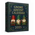 thumbnail image 2 of Suncoda Gnome Countdown Calendar, 2025 Gnome Christmas Advent Calendar, 2 of 2