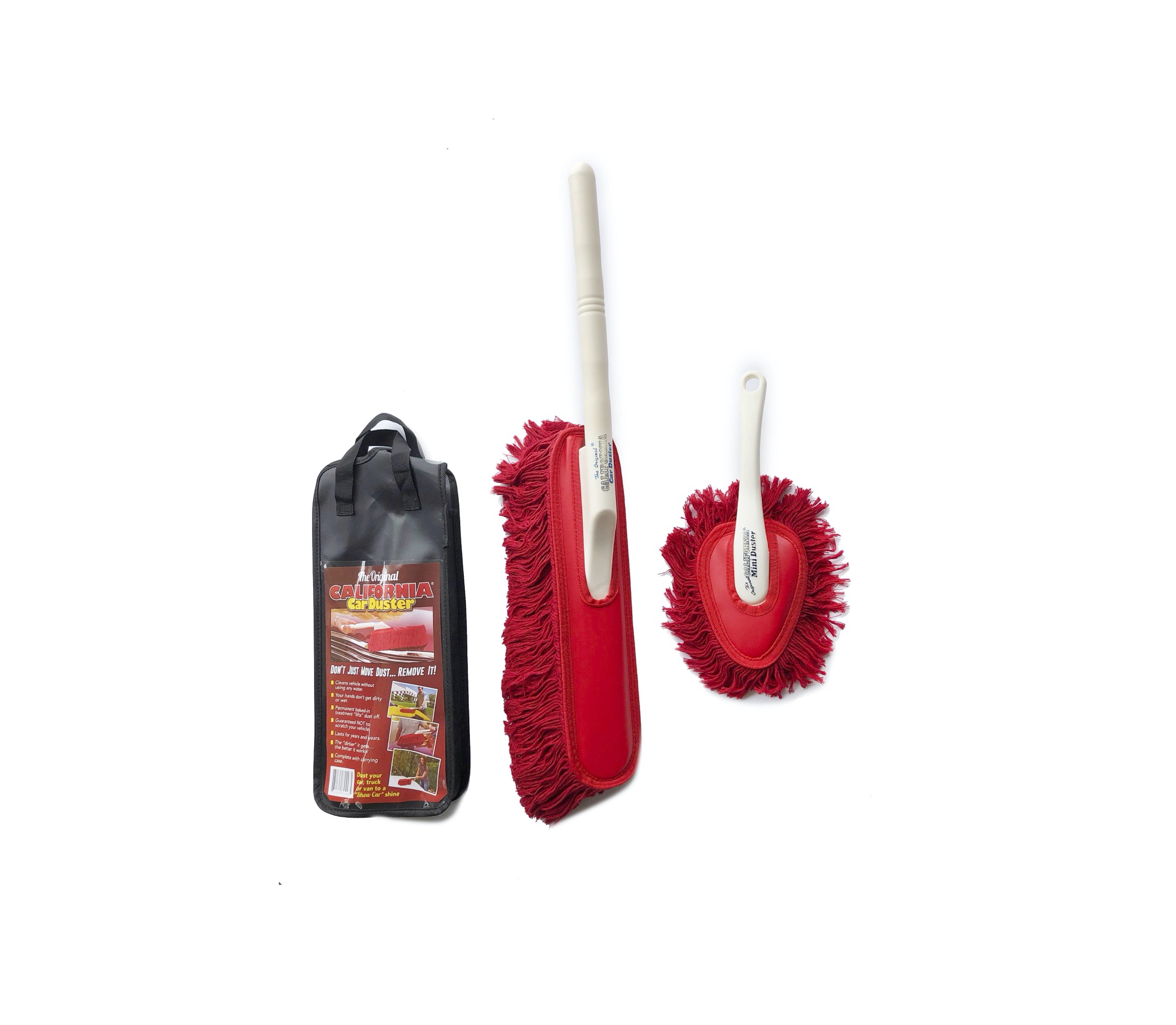 California Car Duster Auto Detailing Combo Kit with Car Duster and Dash