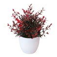 thumbnail image 2 of Travelwant Fake Plants, Artificial Potted Flowers Small Potted Plants, Mini Artificial Small Flower, Faux Greenery Plants Indoor, Lavender Pot, 2 of 7