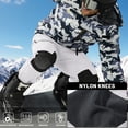 thumbnail image 6 of YUCOLEN Men's Fleece Lined Ski Snow Pants Water Resistant Winter Outdoor Pants with 4 Zip PocketsWhite 40, 6 of 7