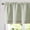 Boxter Striped | Sage Green on Linen, variant on Linen Striped Valance for Windows 18 Inch Blackout Drapes for Small Window Farmhouse Double Layer Valance for Living Room Kitchen RV Rod Pocket 1 Panel Charocoal Grey on Linen