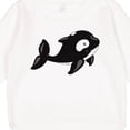 thumbnail image 3 of Inktastic Cute Baby Orca Toddler Sweatshirt, 3 of 4