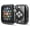 Black, variant on 40mm Case, Black Flexible TPU Form-Fit Cover [with Metallic Electroplated Finish] for iWatch 4 (40mm)