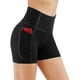 thumbnail image 1 of Women's Cycling Shorts Sports Shorts With Pockets Leggings Short High Waist Opaque Gym Shorts Push Up Hot Pants Summer For Yoga Running, 1 of 5