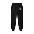 thumbnail image 5 of WEAIXIMIUNG Chandails en Molleton Mignons pour Femmes Ensemble de Pantalons Graphiques pour Femmes avec Imprimé Anglais Mignon Manches Longues Sweat à Capuche, 5 of 5
