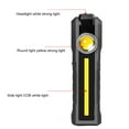 thumbnail image 4 of Portable Work Lights LED Rechargeable Magnetic COB Torch Handheld Inspection Lamp Cordless Work Lights Shockproof Flashlight 6" (Warm white light), 4 of 7
