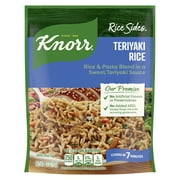 Knorr Rice Sides No Artificial Flavors Teriyaki Rice Cooks in 7 Minutes, 5.4 oz Regular