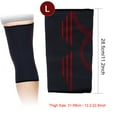 thumbnail image 2 of Support de Genou, Bandage de Genou Élastique Durable pour Sports, pour Équitation, Jeu, Basketball, Randonnée, Course, 2 of 8