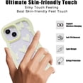 thumbnail image 2 of Compatible with iPhone 15 Plus Phone Case Butterfly Heart Cute Pattern for Women Girls Aesthetic Kawaii，Wave Edge Protection Soft TPU Transparent Case-Yellow, 2 of 12