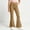 Brown, variant on OGLCCG Girls Flare Pants School Uniform Pants for Girls Kids Twill Bell Bottoms with Pockets,Back To School,Size 9,Brown