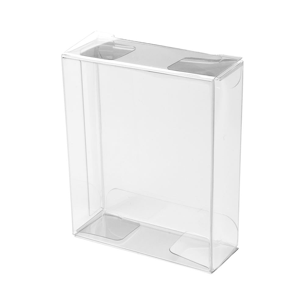 Sweet Vision Square Clear Plastic Candy Box - 3 1/4 x 3 1/4 x 1 1/4 -  100 count box