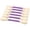 Purple, variant on Guodhu Natural Wool Cat Teething Stick Toys, 6 Pack Soft Dental Chew for Kittens Adult Cats, Safe Non Toxic Pet Oral Care Relief(Purple)