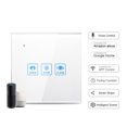thumbnail image 4 of Yeacher Rideau Intelligent Wi-Fi Interrupteur Tactile Panneau en Verre Contrôle Vocal Compatible avec Alexa Google Home, 4 of 8