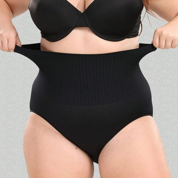Womens High Waisted Panties Waist Trainer Tummy Control Body Shaper Briefs Butt Lifter Slimming Seamless Shapewear