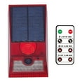 thumbnail image 2 of GUOOL Solar Alarm LED Light with Remote Control Strobe Light Motion Sensor Red, 2 of 9