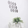 thumbnail image 2 of Efavormart 12 Pack | 7" Hexagon Mirror Wall Stickers, Acrylic Removable Wall Decals For Home Decor, 2 of 11