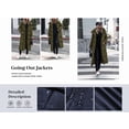 thumbnail image 3 of PRETTYGARDEN Women's Winter Long Puffer Coats Hooded Zip Up Casual Thickened Down Jackets Trendy Warm Clothes Outerwear, 3 of 8