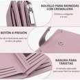 thumbnail image 4 of Billetera Elegante Para Carteras Mujer, Perfecta Como Cartera Modelo Rosa, 4 of 4