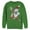Kelly Green, variant on Men's Lost Gods Santa Yeti  Sweatshirt Navy Blue X Large