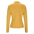 thumbnail image 4 of Mittory Women's Short Sleeve Sweater Casual Summer Ribbed Collared Shirts Thread Knitted Tops, 4 of 8