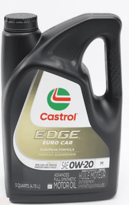 Castrol EDGE 5W-40 Engine Oil, Advanced Full Synthetic A3/B4, Euro