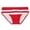 Red, variant on Mens Bikini Swimwear Sexy Swimsuit Gradient Design Swim Briefs with Drawstring Low Waist Bathing Suit Lightweight Swim Bottons 2026 Summer Beach Vacation Outfits