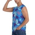 thumbnail image 3 of Disketp Ornamental Turtles Sleeveless Tshirts For Men, Muscle Shirts For Men Dry Fit Tank Top-Small, 3 of 8